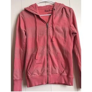 Lucky Brand Summer Zip Hoodie Chrysanthemum